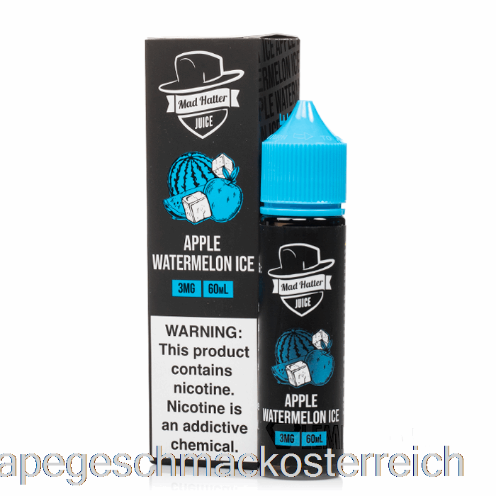 Apfel-Wassermelonen-Eis – Mad Hatter – 60 Ml, 6 Mg Vape-Geschmack